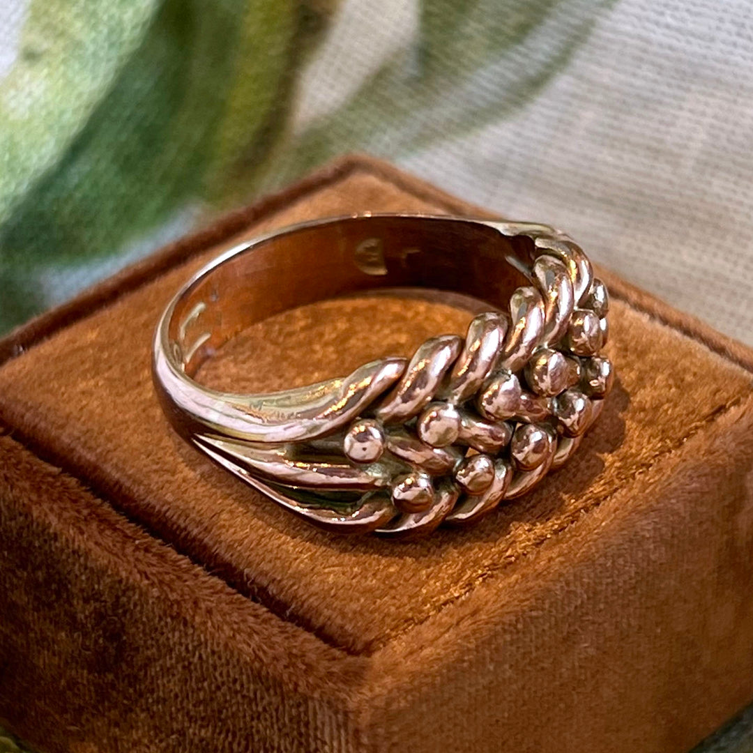 Antique Edwardian Gold Keeper Ring Chester 1903