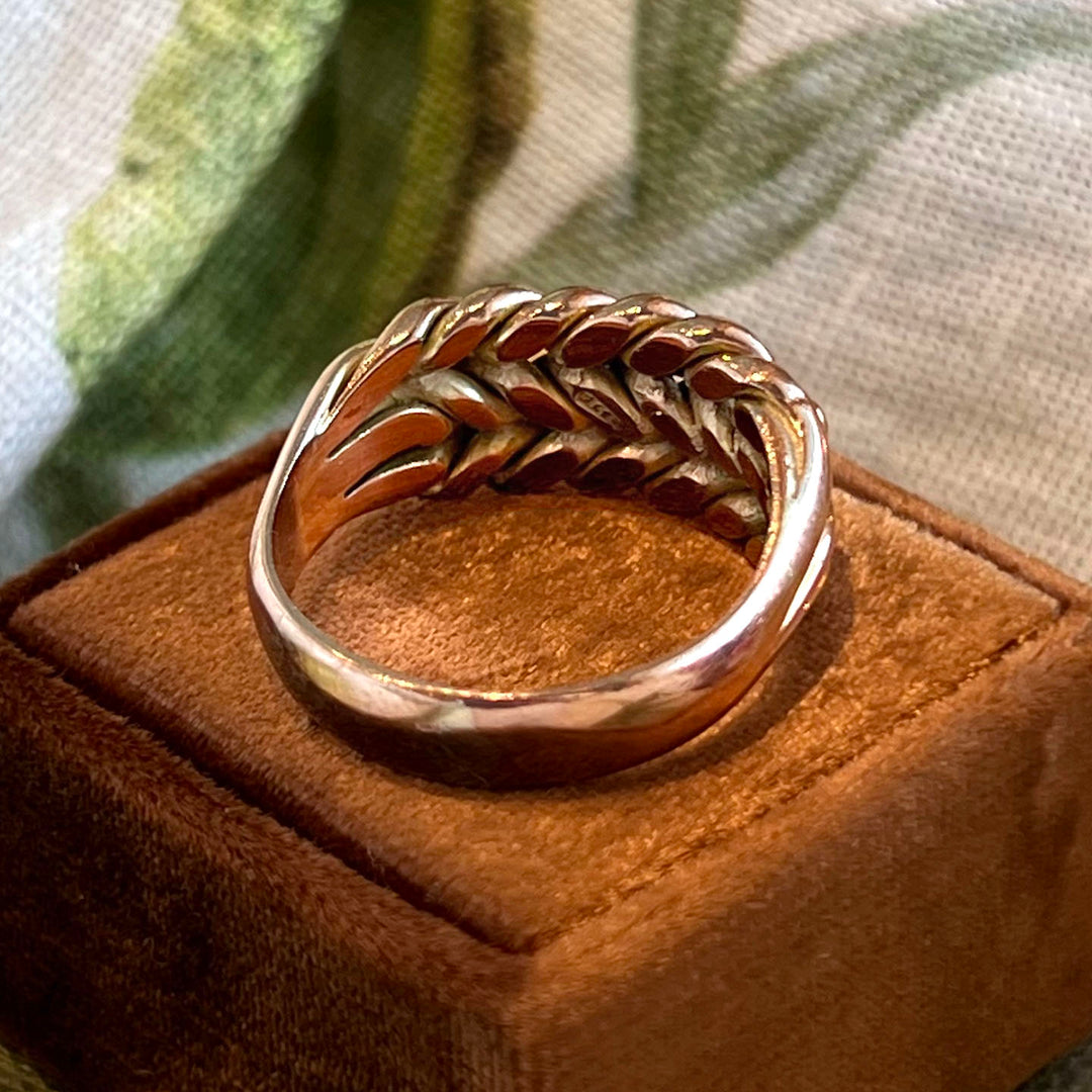 Antique Edwardian Gold Keeper Ring Chester 1903