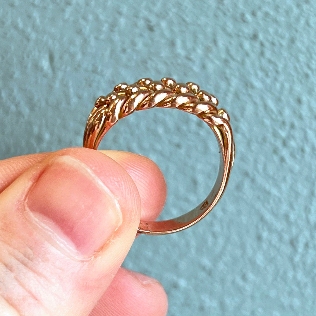 Antique Edwardian Gold Keeper Ring Chester 1903
