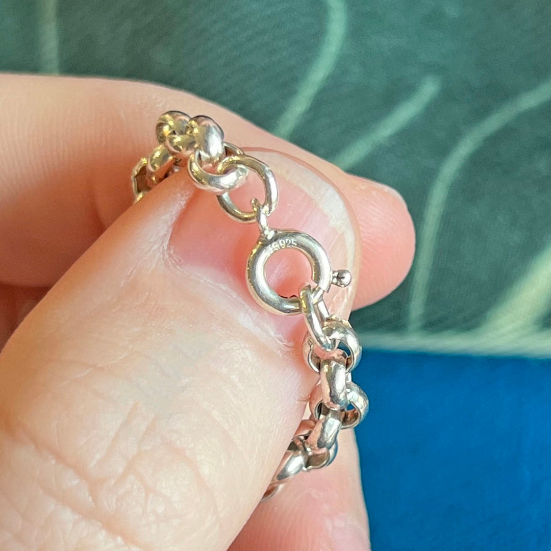 Antique Edwardian Silver Chain Necklace c.1910