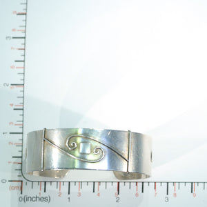 Mid-Century Danish Silver Cuff Bracelet