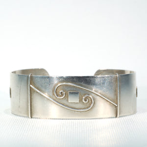 Mid-Century Danish Silver Cuff Bracelet