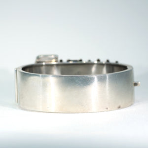 Victorian Silver Buckle Bangle, Dtd. 1884