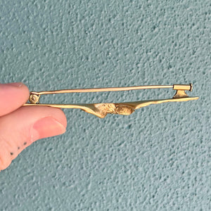 Antique 18k French Eagle Brooch c.1900