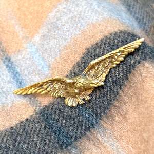 Antique 18k French Eagle Brooch c.1900