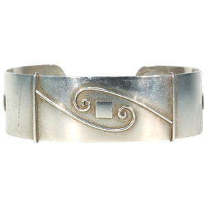 Mid-Century Danish Silver Cuff Bracelet