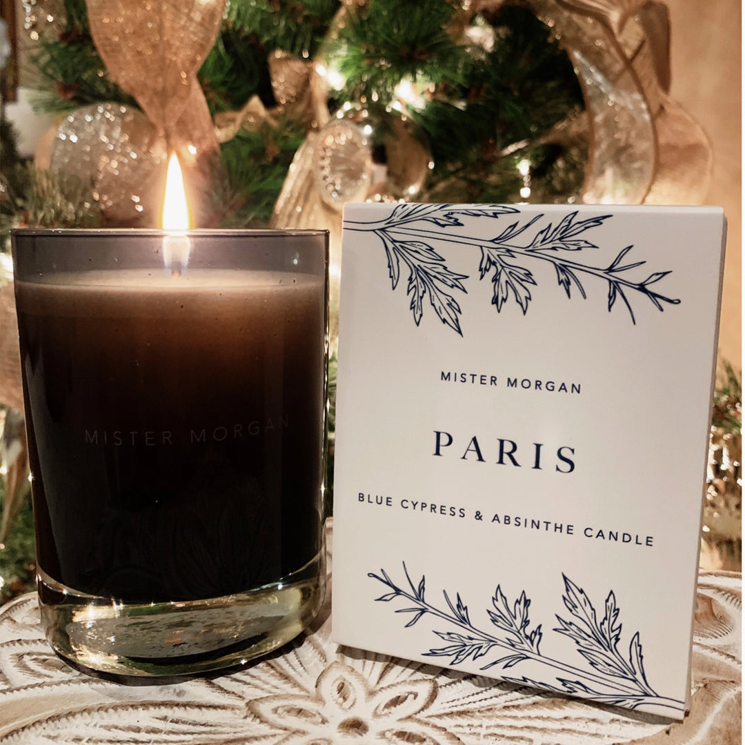 Paris Blue Cypress and Absinthe Candle