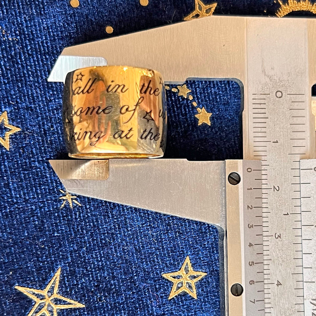 Vivienne Westwood Vintage Silver Gilt Ring