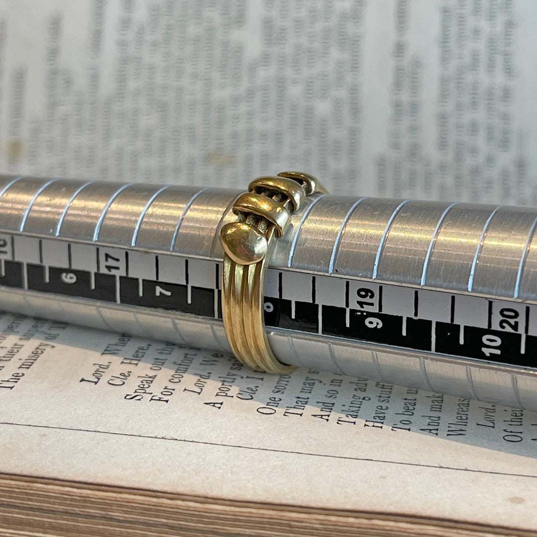 Victorian 18k Gold Snake Ring Dated 1892