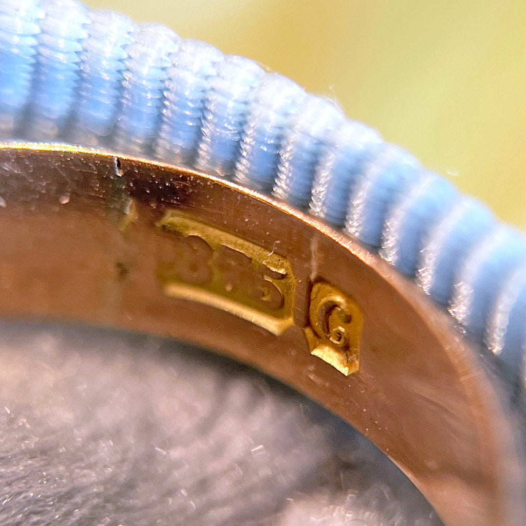 Antique Edwardian Gold Keeper Ring Chester 1903