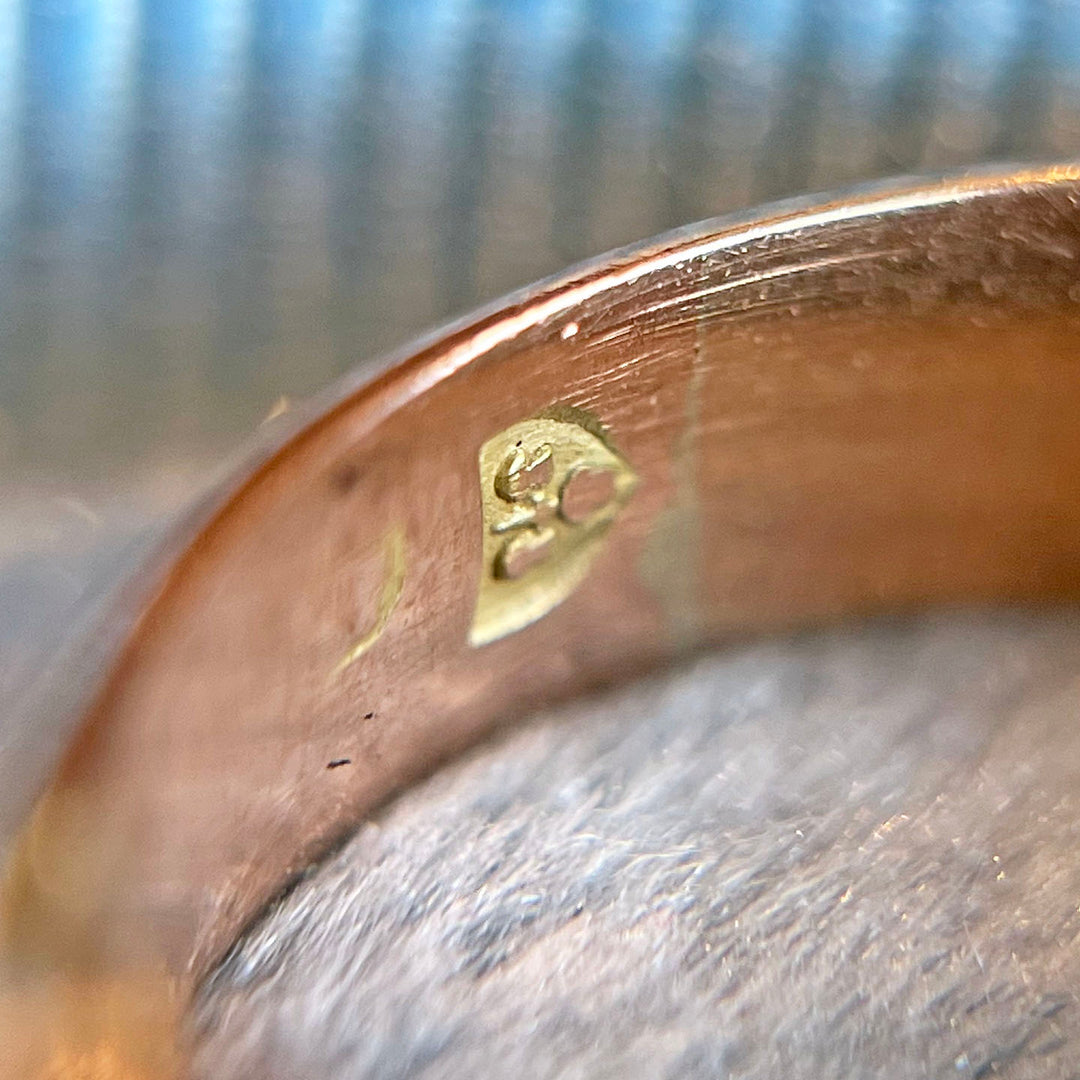Antique Edwardian Gold Keeper Ring Chester 1903