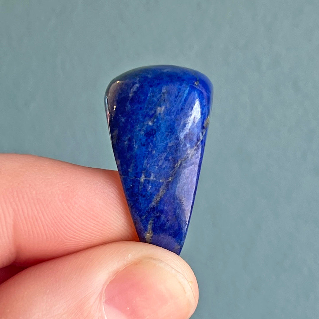Unusual Art Deco Lapis Lazuli Ring 18k Gold c.1920