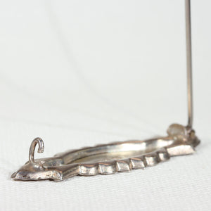 Antique Edwardian Silver 'Regard' Brooch Pin