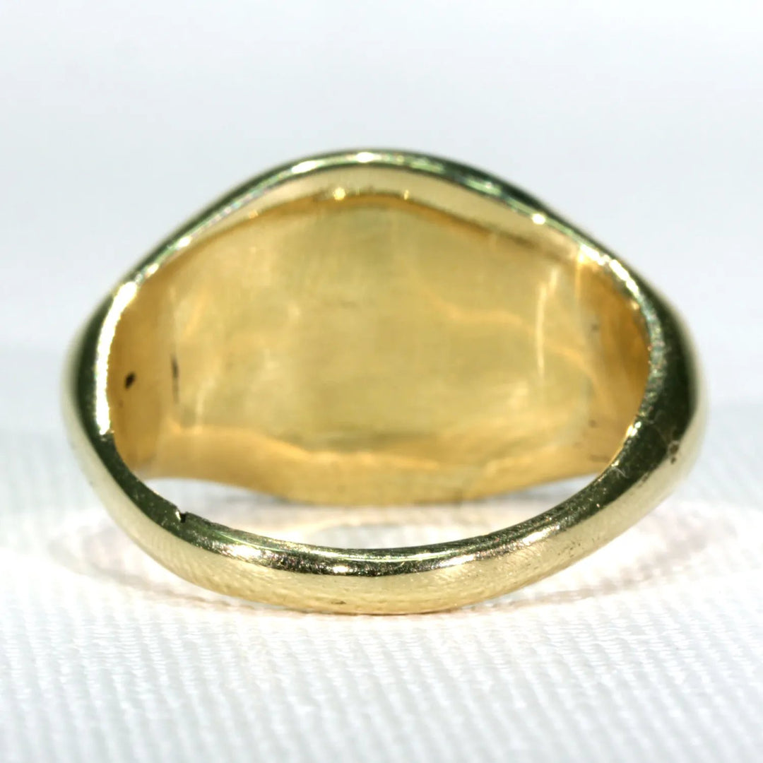 3rd Century Roman Intaglio Carnelian Gold Ring 18k
