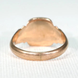 Antique Art Deco Gold Signet Ring Hallmarked 1922