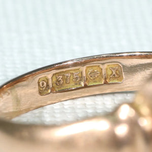 Antique Art Deco Gold Signet Ring Hallmarked 1922