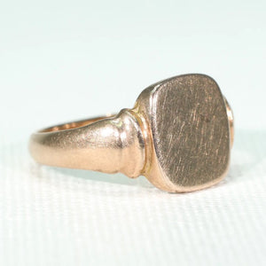 Antique Art Deco Gold Signet Ring Hallmarked 1922