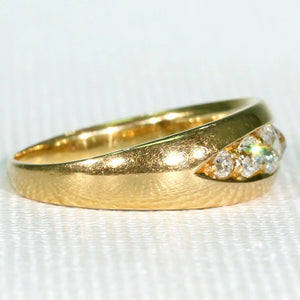 Antique Edwardian 5 Stone Diamond Ring 18K Gold