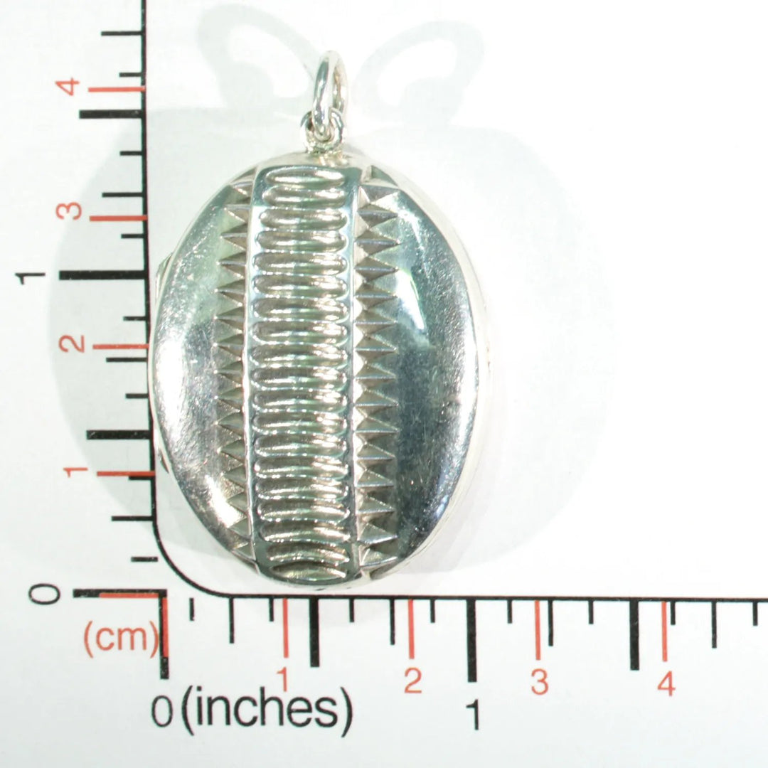 Antique Victorian Silver Locket Dated 1880