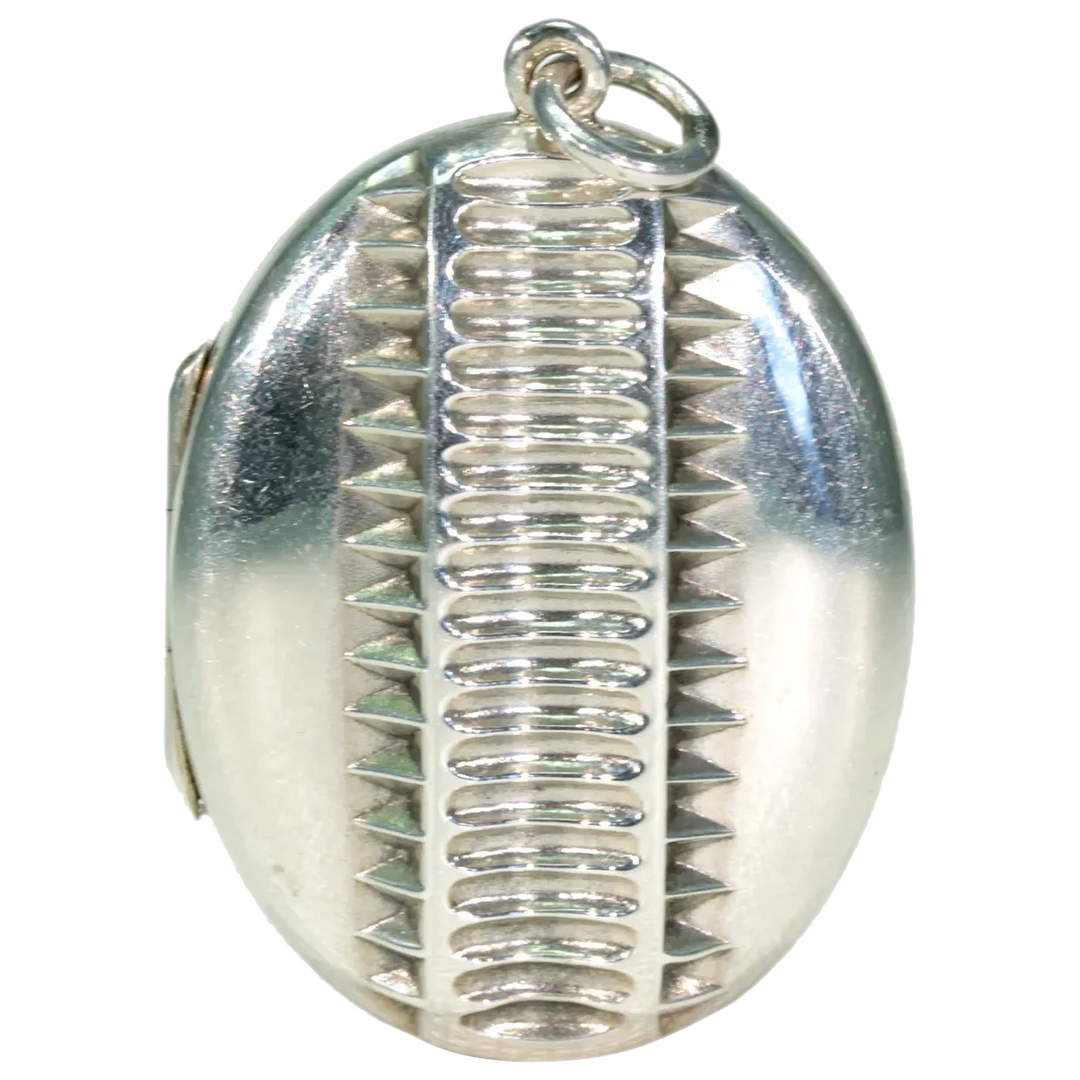Antique Victorian Silver Locket Dated 1880