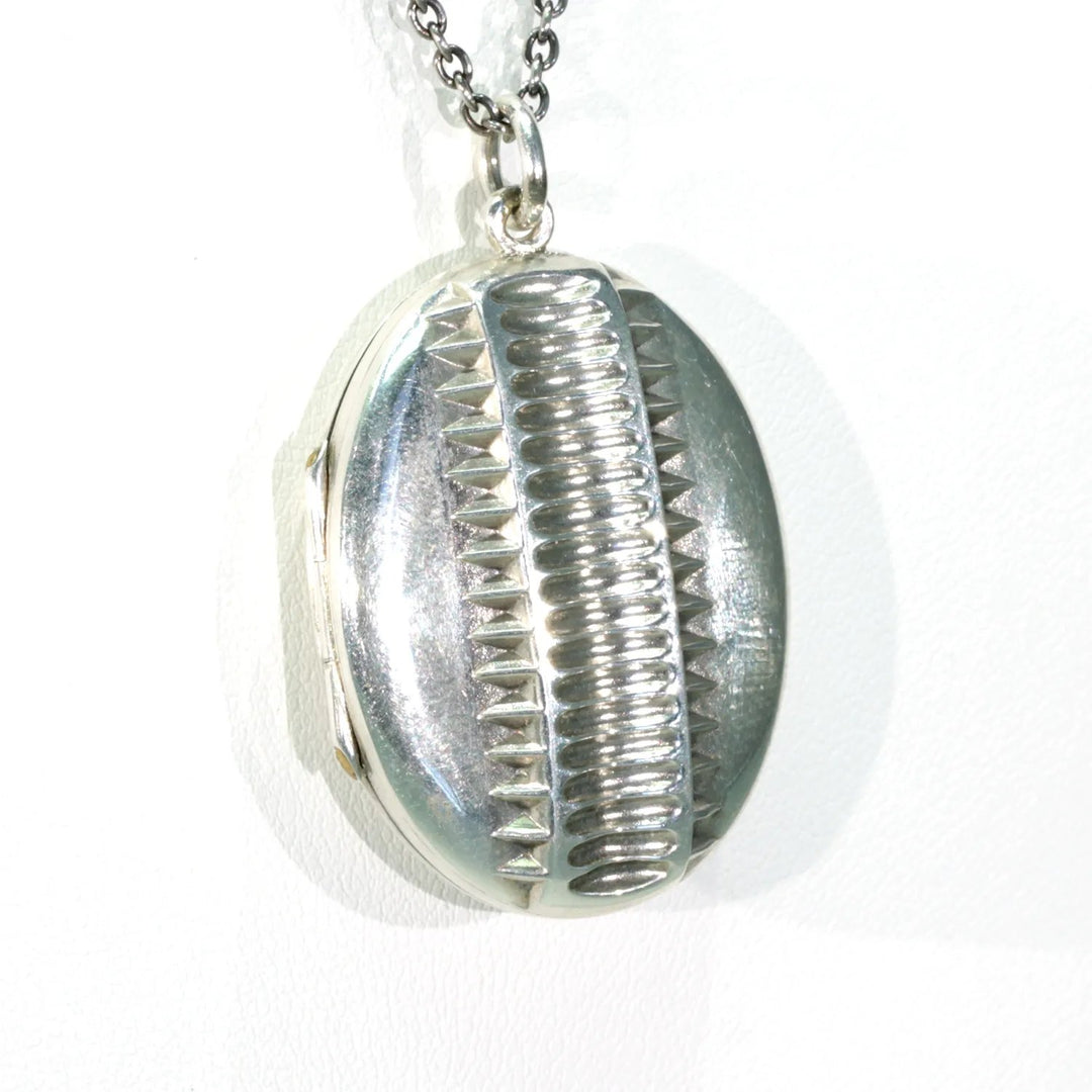 Antique Victorian Silver Locket Dated 1880