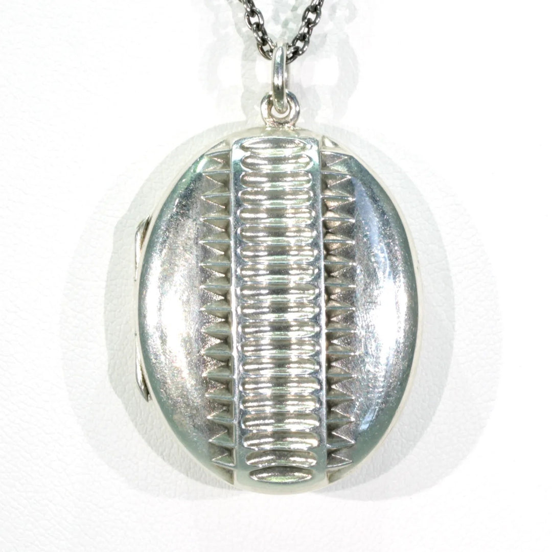 Antique Victorian Silver Locket Dated 1880