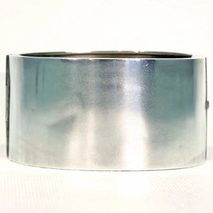 Antique Victorian Sterling Silver Cuff Bangle Bracelet