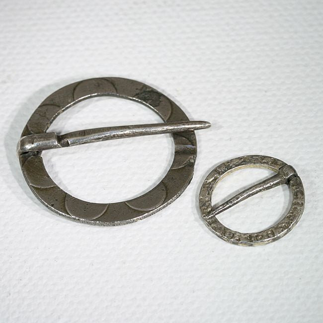 Rare Antique Middle Ages Silver Pins, French c.1460
