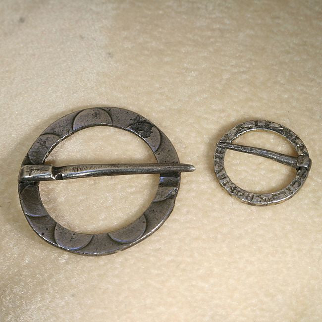 Rare Antique Middle Ages Silver Pins, French c.1460