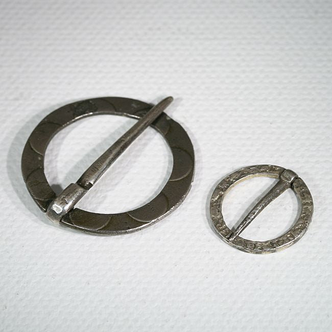Rare Antique Middle Ages Silver Pins, French c.1460