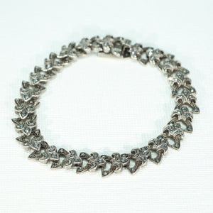 Sparkling Vintage Silver Marcasite Bracelet