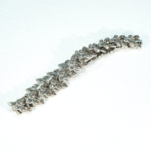 Sparkling Vintage Silver Marcasite Bracelet