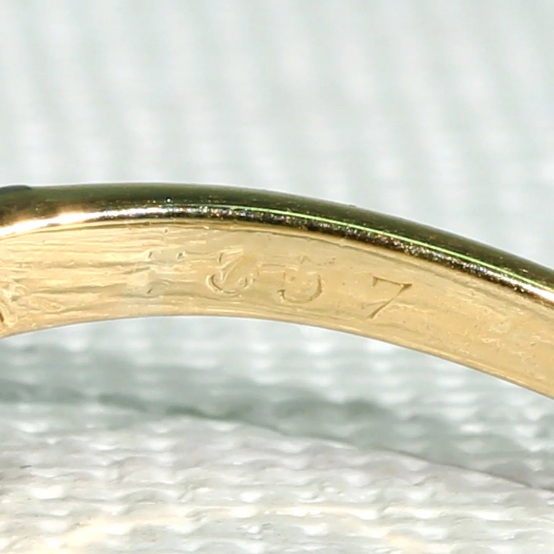 French Bypass Toi et Moi Diamond Engagement Ring