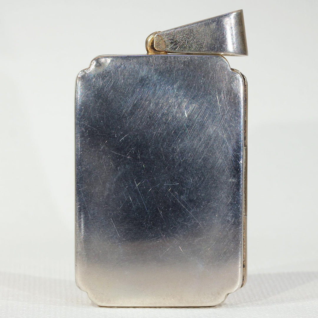 Antique Victorian 'Regard' Locket in Sterling Silver, c. 1880