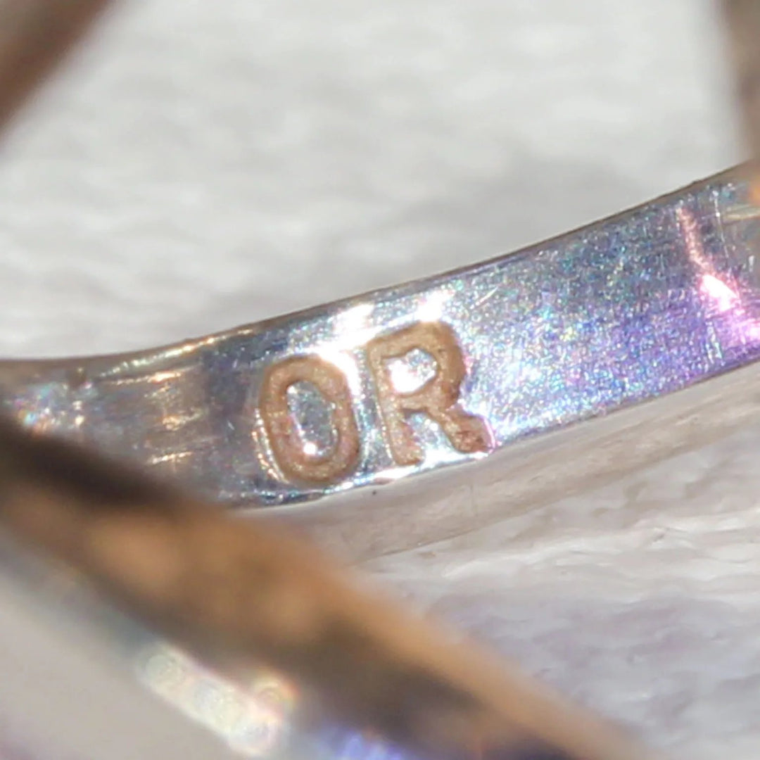 Mid-Century Modern Amethyst Silver Ring by Otto Rasmusen
