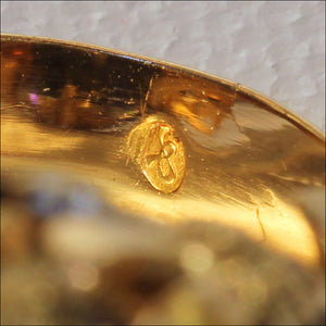 Vintage Designer 75ct+ Citrine and Gold Cocktail Ring, c. 1960 in 18k Gold