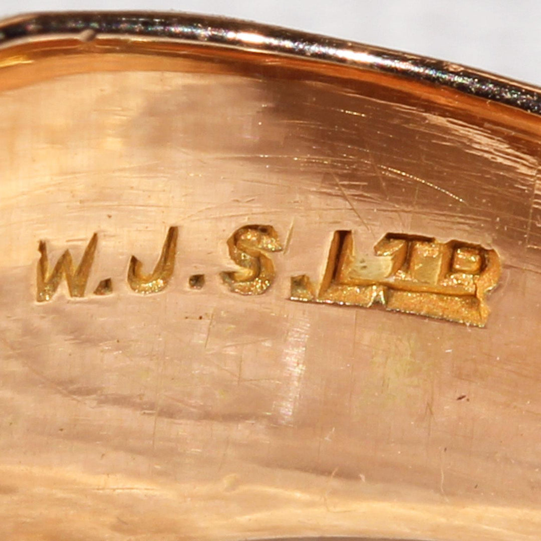Edwardian Gold Love Knot Ring Hallmarked 1918