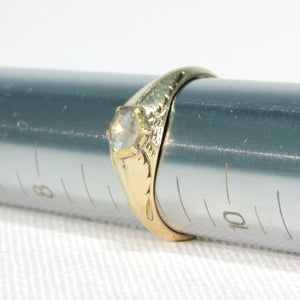 Georgian Rose Cut Diamond Solitaire Ring