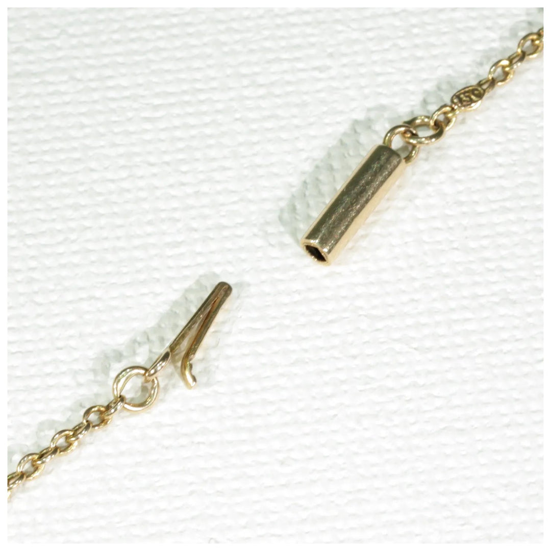 Victorian Amethyst Pearl Gold Necklace Pendant Chain