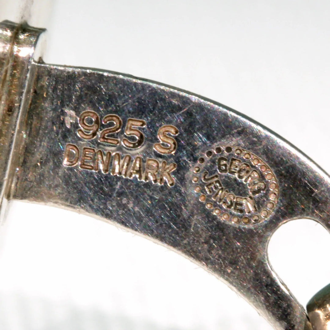 Vintage George Jensen Wheat Sheaf Silver Cufflinks