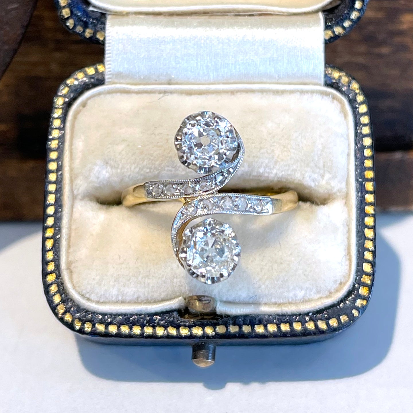 Edwardian Diamond, Pearl and Platinum Pendant Brooch, Garland Era Conv -  Victoria Sterling