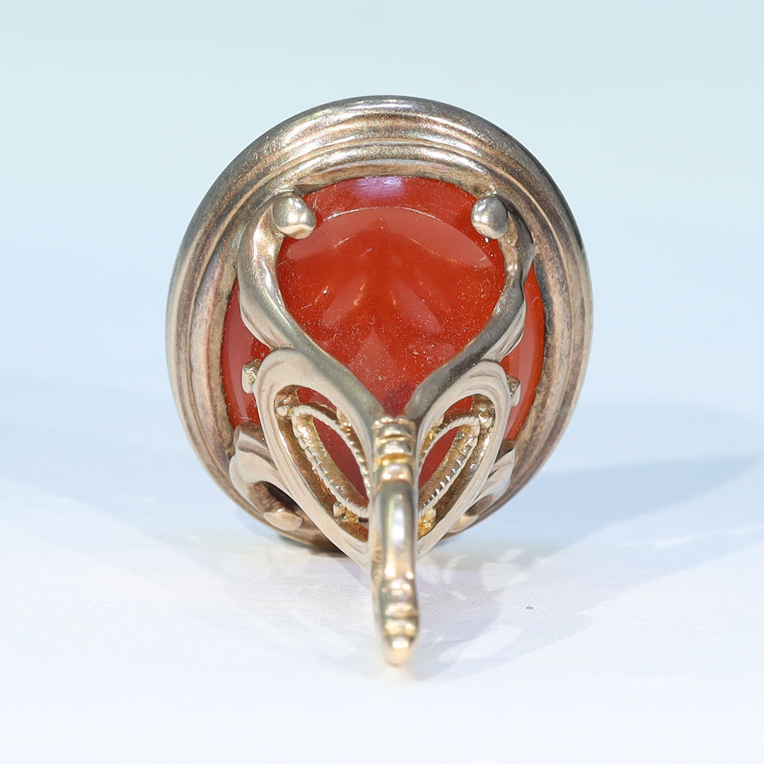 Georgian Gold Carnelian Anchor Seal Fob c.1820