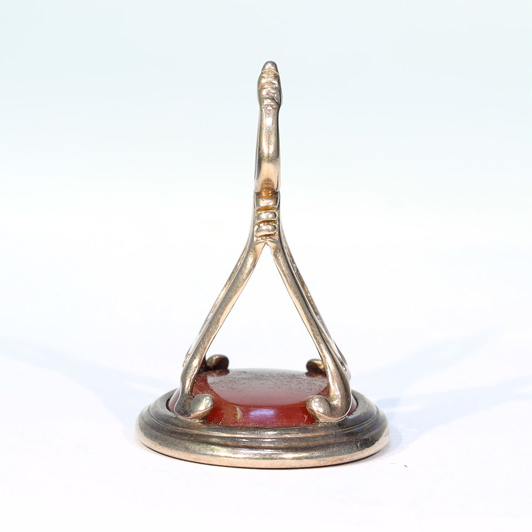 Georgian Gold Carnelian Anchor Seal Fob c.1820