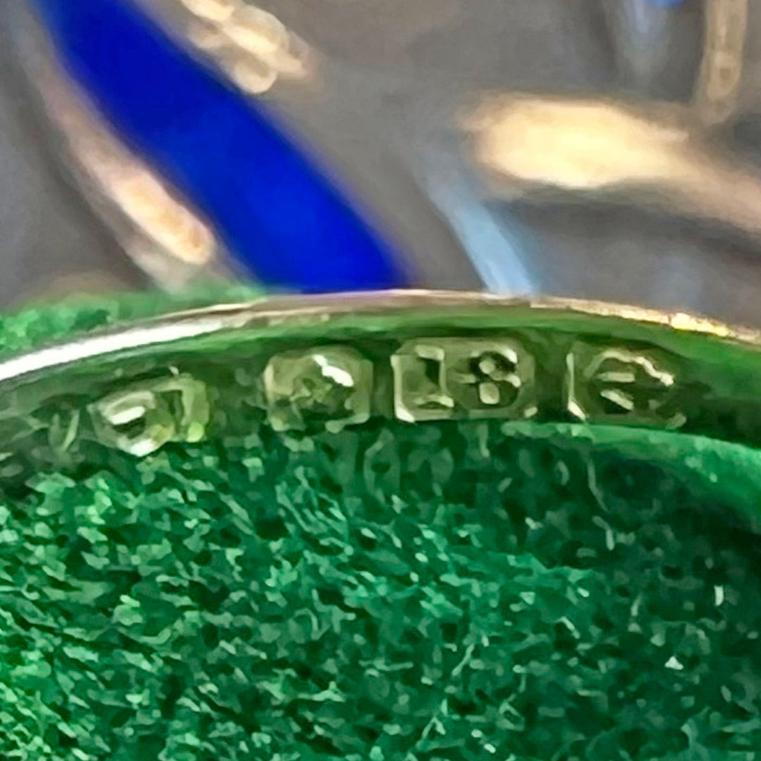 Antique 5 Stone Ruby and Diamond Ring in 18k Gold, Edwardian