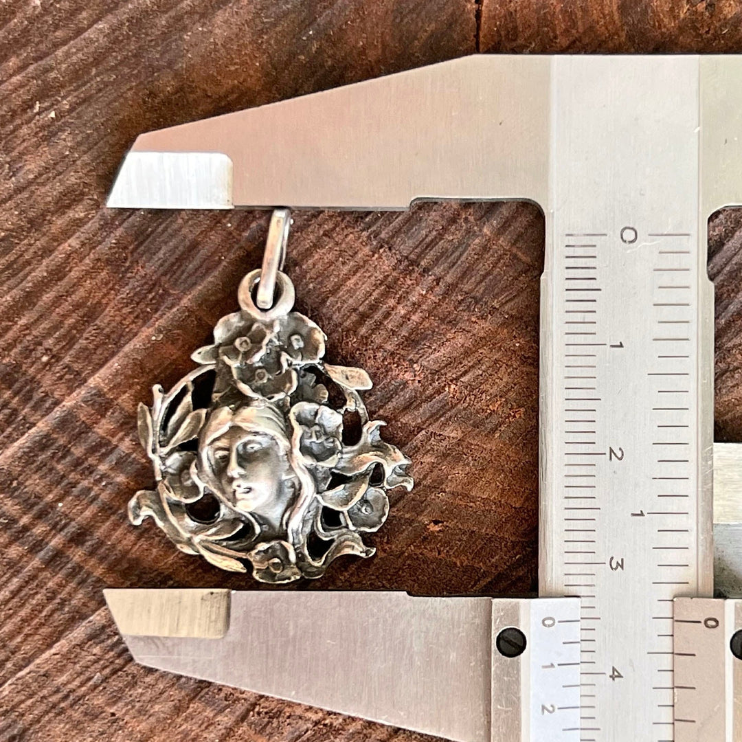 Collectible antique silver jewelry