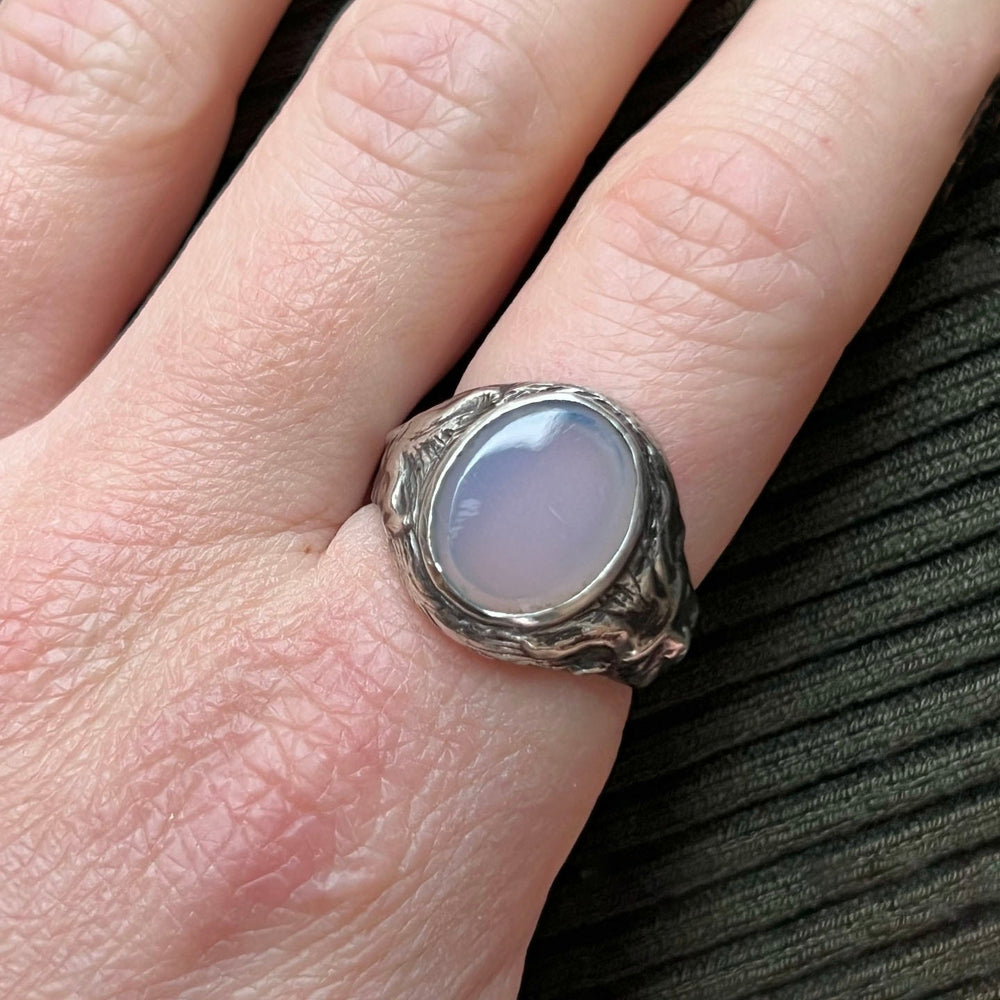 Austro Hungarian silver statement ring