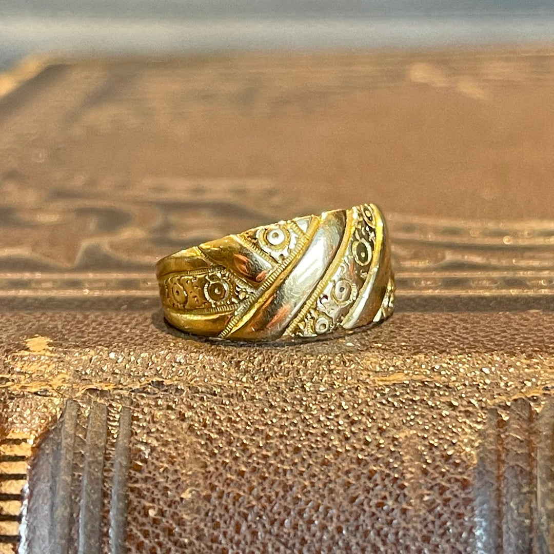Antique Edwardian Love Knot Ring Hallmarked 1901