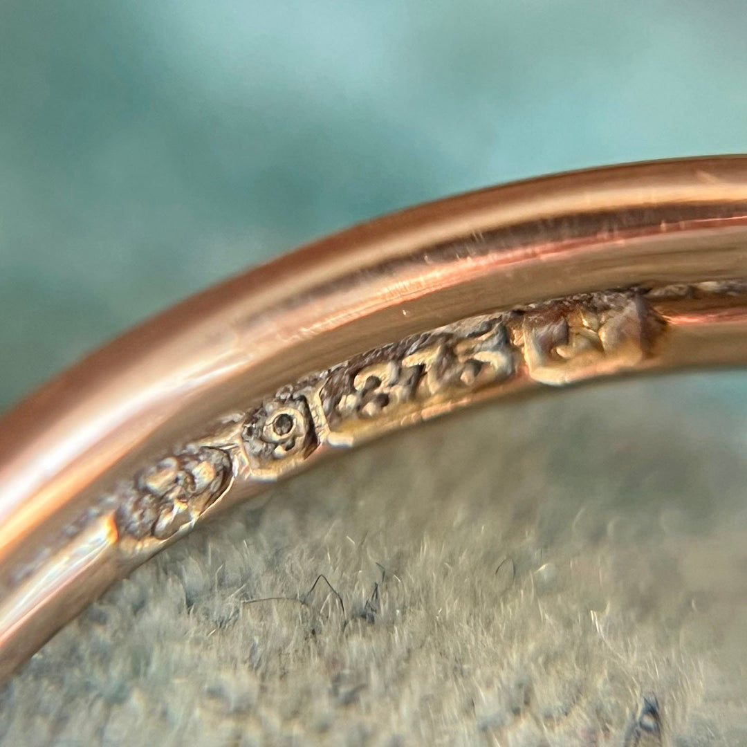 Antique Gold Love Knot Ring Chester 1913