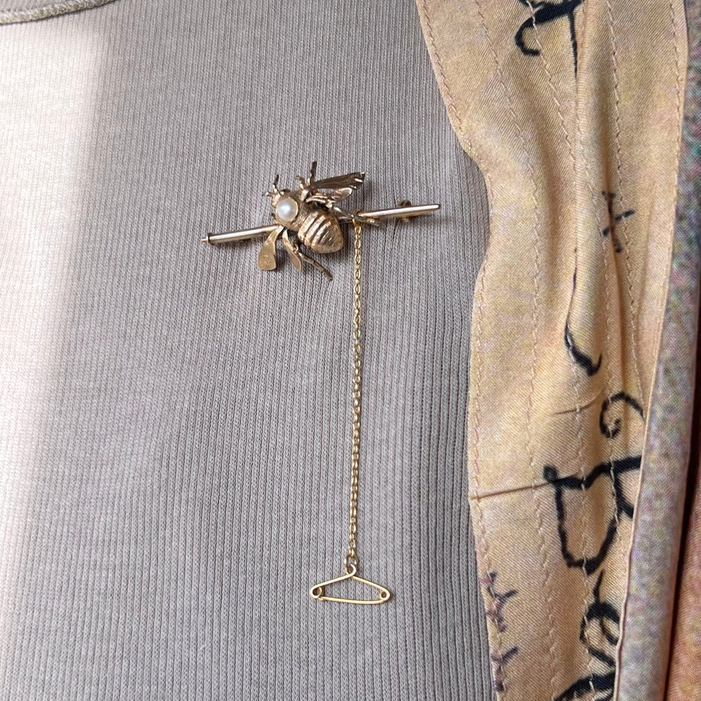Elegant Victorian pearl brooch with timeless heirloom appeal