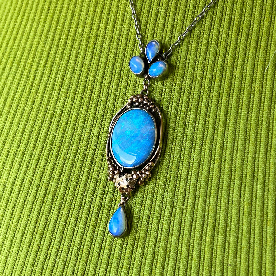 Arts & Crafts Opal Necklace by the Artificers’ Guild, c. 1910